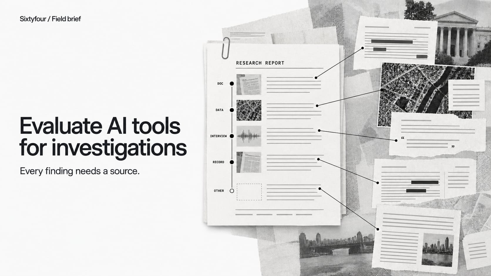 How to evaluate AI tools for investigations
