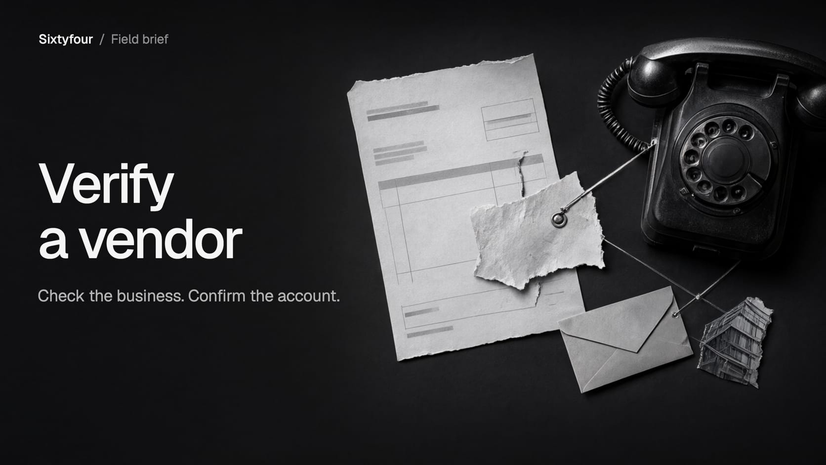 How to verify a vendor before you pay them